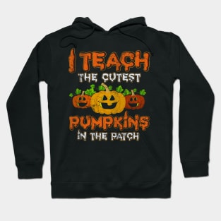 Halloween Teacher Pumpkins Hoodie